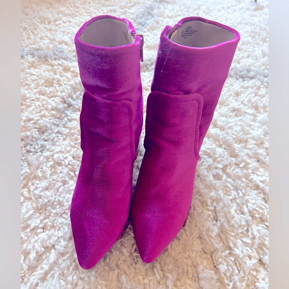 Betsey Johnson Glitter Heel Kacey Boot